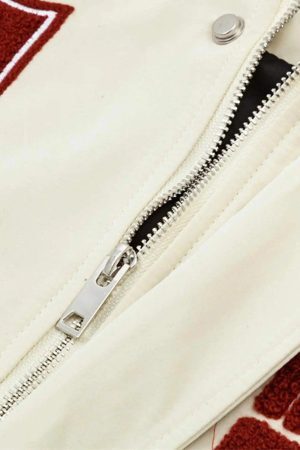 Concert Outfit American Hip-Hop Campus Baseball Jacket