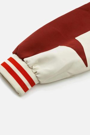 Concert Outfit American Hip-Hop Campus Baseball Jacket