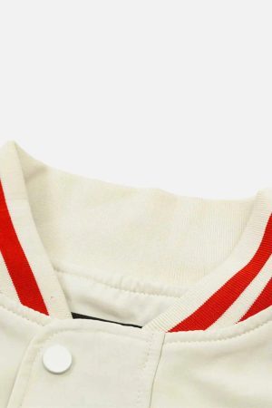 Concert Outfit American Hip-Hop Campus Baseball Jacket