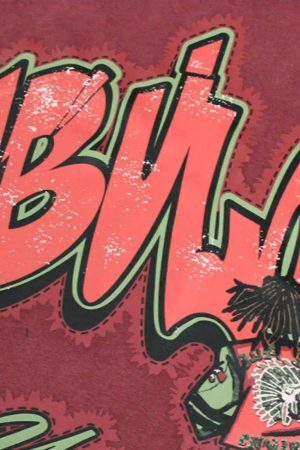 Concert Outfit American Hip-Hop Graffiti Distressed Hooded Hoodie