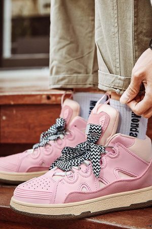 Concert Outfit American Hip Hop High Top Casual Sneakers