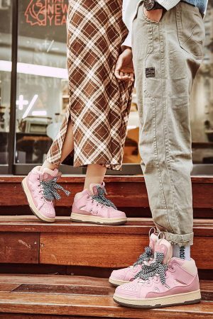 Concert Outfit American Hip Hop High Top Casual Sneakers