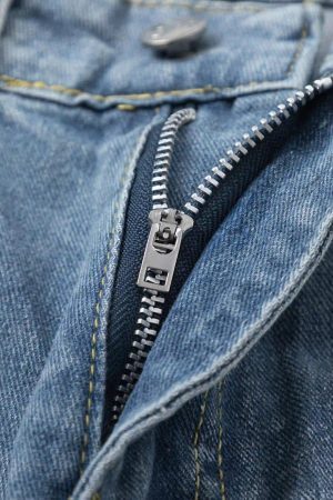 Concert Outfit American Hip-Hop Painted Personalized Jeans