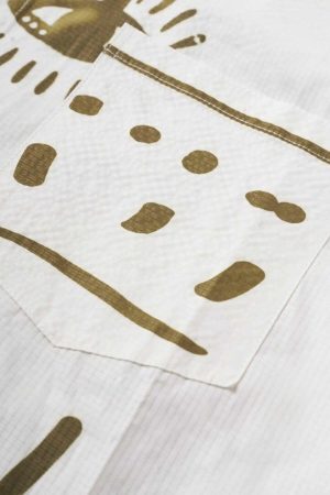 Concert Outfit American Mayan Abstract Mural Shirt