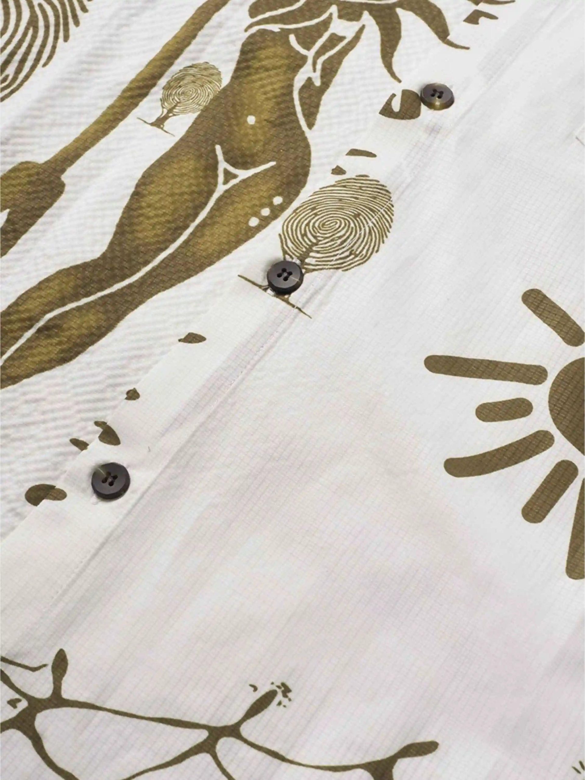 Concert Outfit American Mayan Abstract Mural Shirt Concert Outfit American Mayan Abstract Mural Shirt