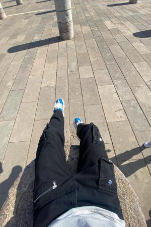 Concert Outfit American Multi-Pocket Work Pants