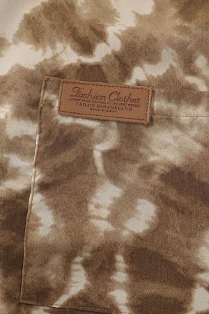 Concert Outfit American Retro All-Over Print Shirt