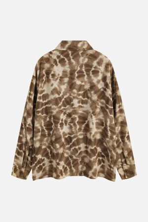 Concert Outfit American Retro All-Over Print Shirt