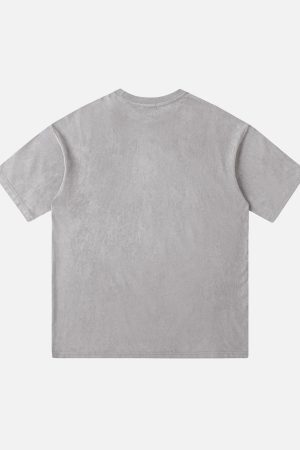 Concert Outfit American Retro Creative Skull Flower T-Shirt