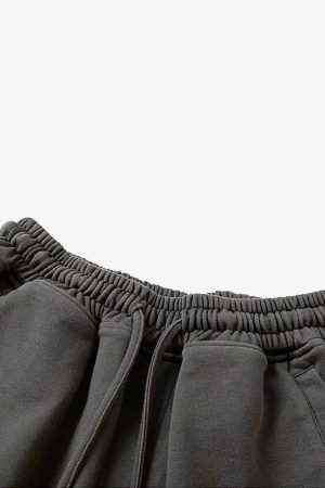 Concert Outfit American Retro Cross Cut Hole Shorts