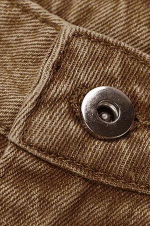 Concert Outfit American Retro Distressed Washed Denim Shorts