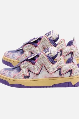 Concert Outfit American Retro High Street Sneakers Shoes