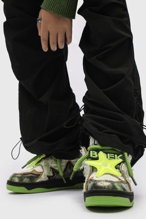 Concert Outfit American Retro High Street Sneakers Shoes