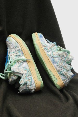 Concert Outfit American Retro High Street Sneakers Shoes