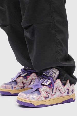 Concert Outfit American Retro High Street Sneakers Shoes