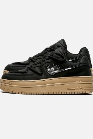 Concert Outfit American Retro Hip-Hop Monster Casual Shoes Board Shoes