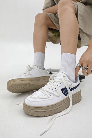 Concert Outfit American Retro Hip-Hop Monster Casual Shoes Board Shoes