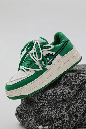 Concert Outfit American Retro Hip-Hop Monster Casual Shoes Board Shoes