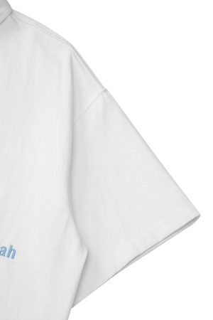 Concert Outfit American Retro Letter Embroidered Shirt