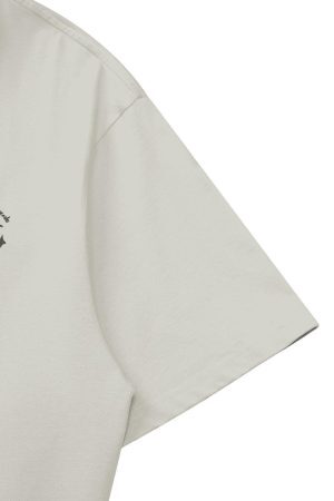 Concert Outfit American Retro Mural Spider Street Rap T-Shirt