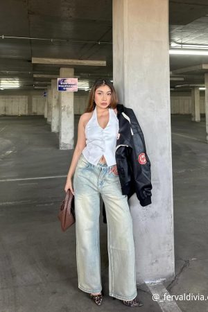 Concert Outfit American Retro Patchwork Motorcycle Jacket