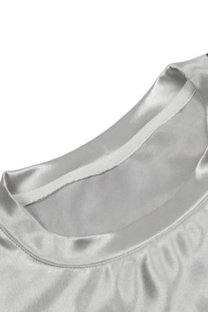 Concert Outfit American Retro Patchwork Print Long-Sleeved T-Shirt