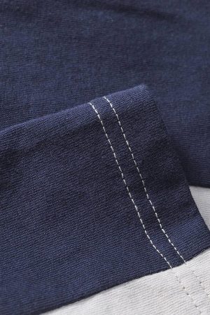 Concert Outfit American Retro Patchwork Print T-Shirt