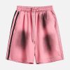 Concert Outfit American Retro Spray Paint Casual Shorts