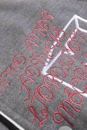 Concert Outfit American Retro Woolen Baseball Jacket