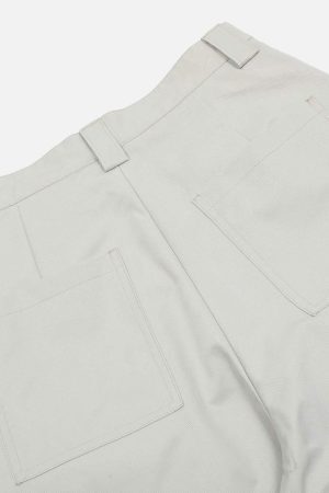 Concert Outfit American Simple Pocket Casual Overalls