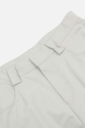 Concert Outfit American Simple Pocket Casual Overalls