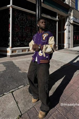 Concert Outfit American Street Fashion Heavy Industry Washed Jeans