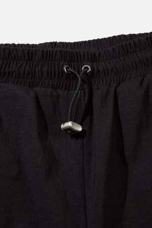 Concert Outfit American Street Fashion Splicing Design Casual Sports Pants