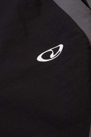 Concert Outfit American Street Fashion Splicing Design Casual Sports Pants