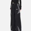 Concert Outfit American Street Fashion Splicing Design Casual Sports Pants