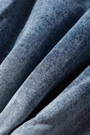 Concert Outfit American Street Gradient Denim Hoodie