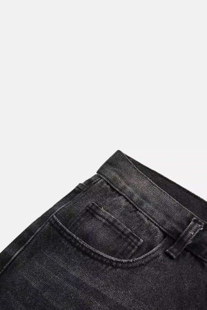 Concert Outfit American Street Lightning Straight Jeans