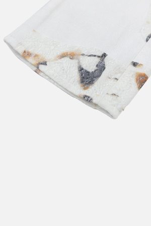 Concert Outfit American Street Style Patch Jeans