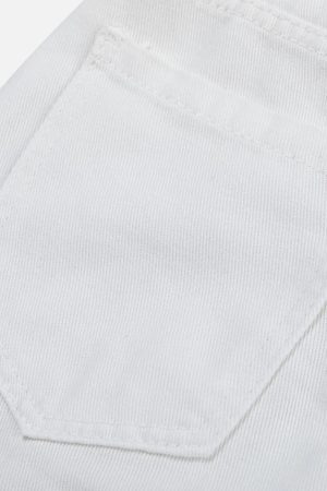 Concert Outfit American Street Style Patch Jeans