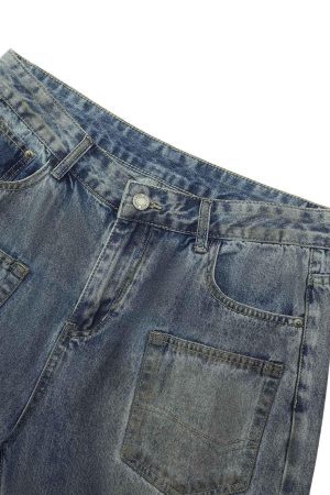 Concert Outfit American Street Style Washed Distressed Shorts