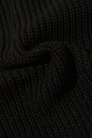 Concert Outfit American Style Color Blocking Zipper Cardigan