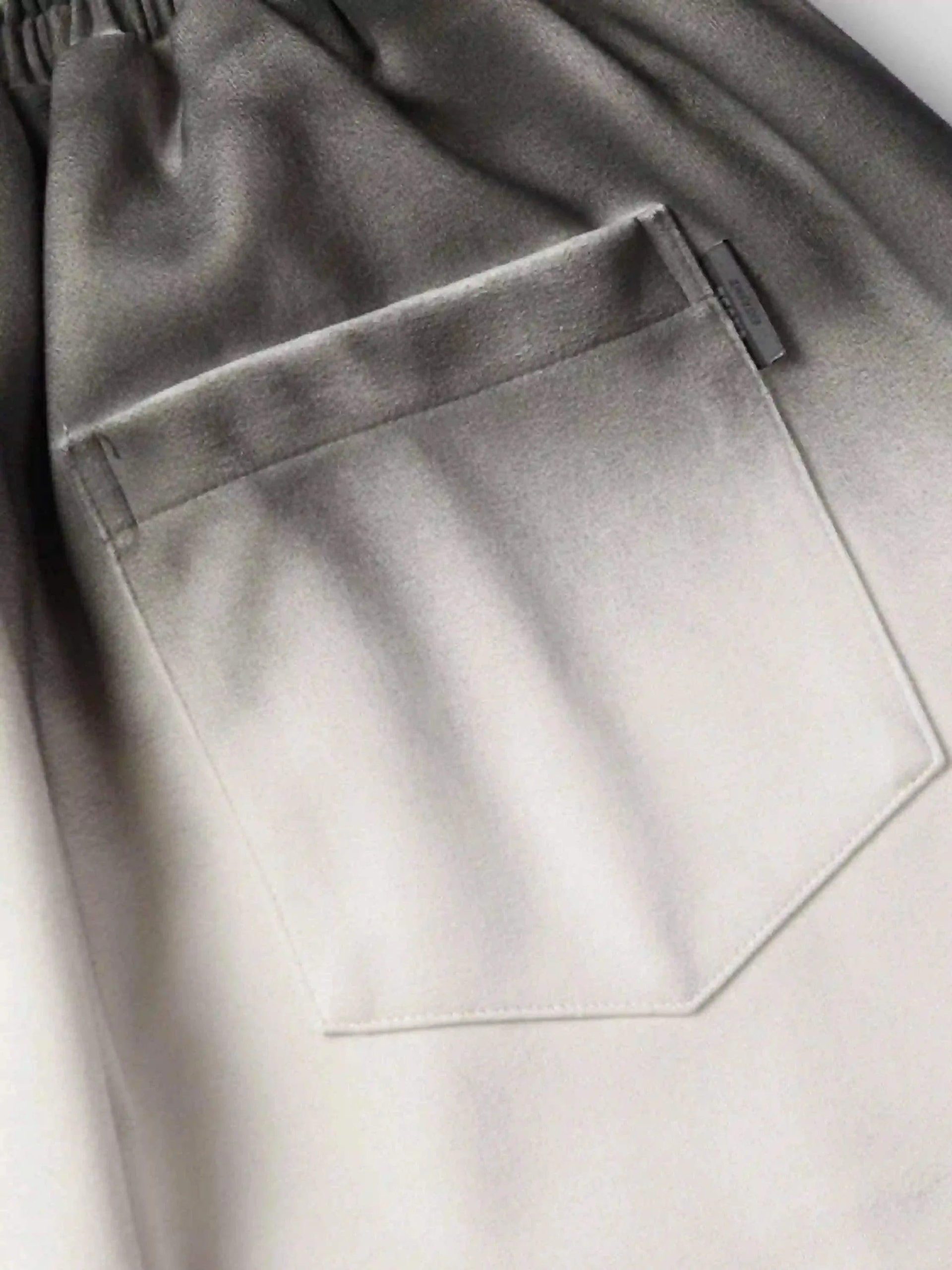 Concert Outfit American Style Distressed Gradient Print Shorts Concert Outfit American Style Distressed Gradient Print Shorts