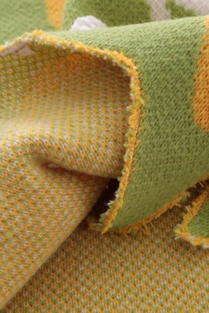 Concert Outfit American Style Graffiti Love Sweater Vest