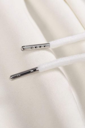 Concert Outfit American Style Spray Painted Letters Washed Casual Sweatpants