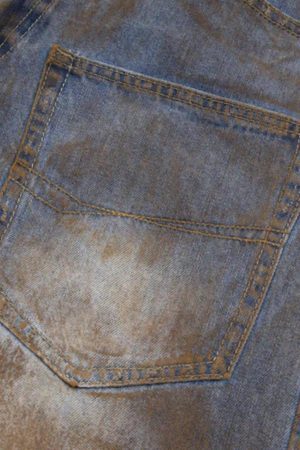 Concert Outfit American Style Wasteland Style Wide-Leg Denim Jorts