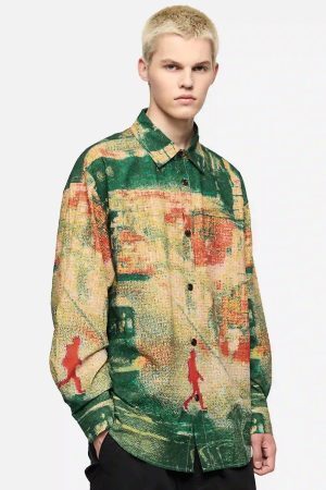 Concert Outfit American Thermal Imaging Seersucker Shirt