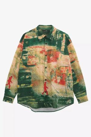 Concert Outfit American Thermal Imaging Seersucker Shirt