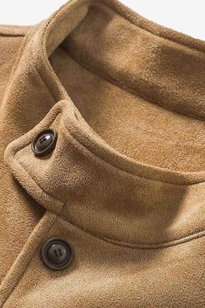 Concert Outfit American Vintage Checkerboard Patchwork Jacket