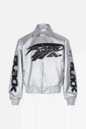 Concert Outfit American Vintage Street PU Leather Jacket