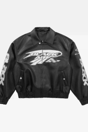 Concert Outfit American Vintage Street PU Leather Jacket